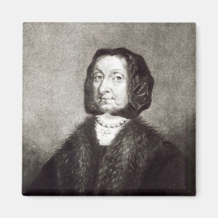 Portrait von Elizabeth Cromwell Magnet