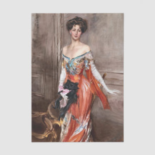 Portrait von Elizabeth Wharton Drexel (1905) Seidenpapier