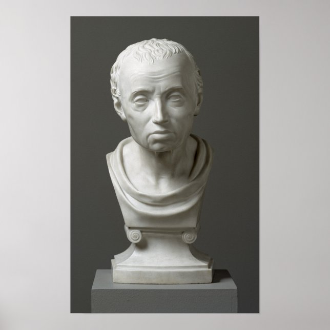 Portrait von Emmanuel Kant , 1801 Poster (Vorne)