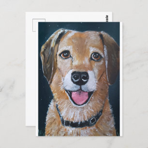 Portrait von Engué Painting von Alfred Fox Postkarte