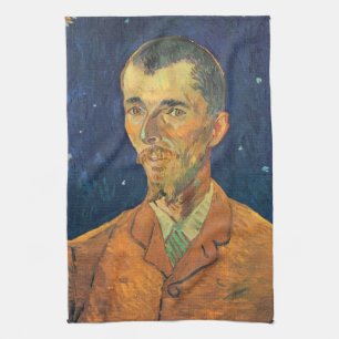 Portrait von Eugene Boch von Vincent van Gogh Geschirrtuch