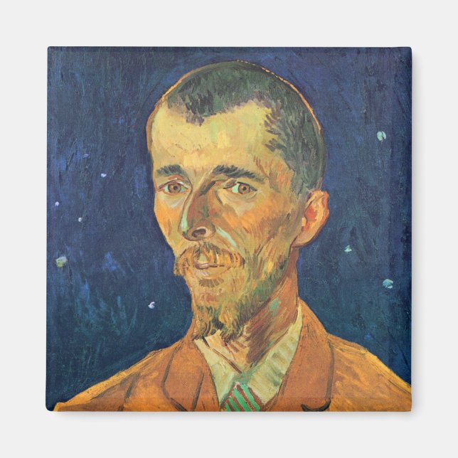 Portrait von Eugene Boch von Vincent van Gogh Magnet (Vorne)