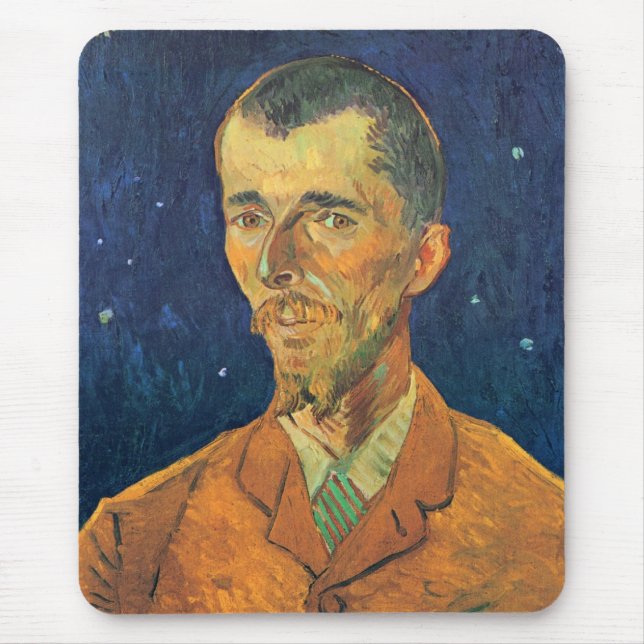 Portrait von Eugene Boch von Vincent van Gogh Mousepad (Vorne)