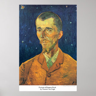 Portrait von Eugene Boch von Vincent van Gogh Poster