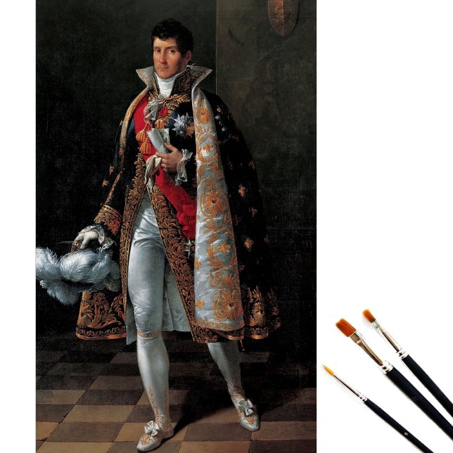 Portrait von Felice Baciocchi von Marie Benoist Seidenpapier (Von Creator hochgeladen)