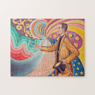 Portrait von Felix Feneon, Signac Puzzle