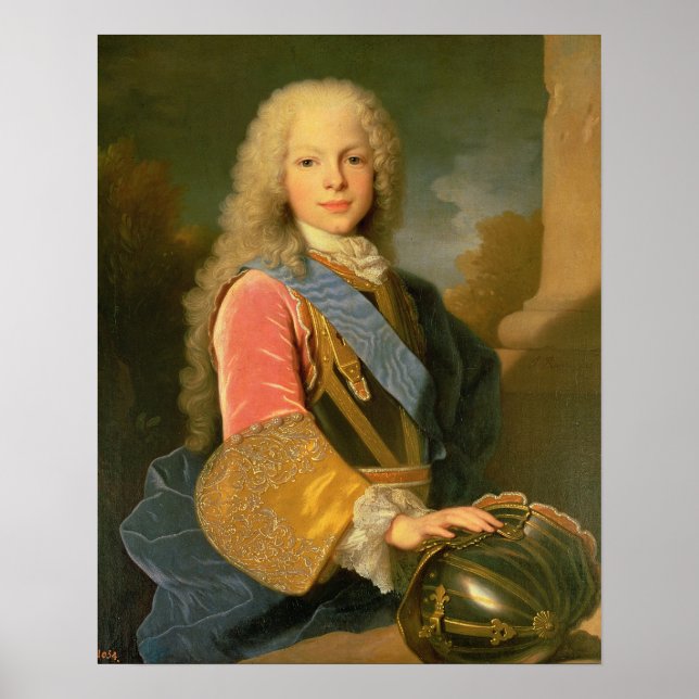 Portrait von Ferdinand de Bourbon Poster (Vorne)