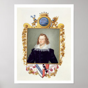 Portrait von Ferdinando Stanley (1559-94) 5th Earl Poster