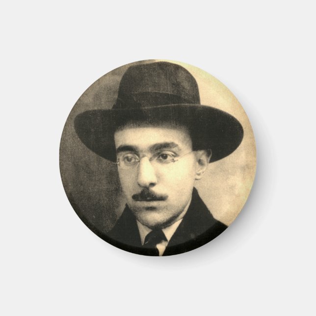 Portrait von Fernando Pessoa Magnet (Vorne)