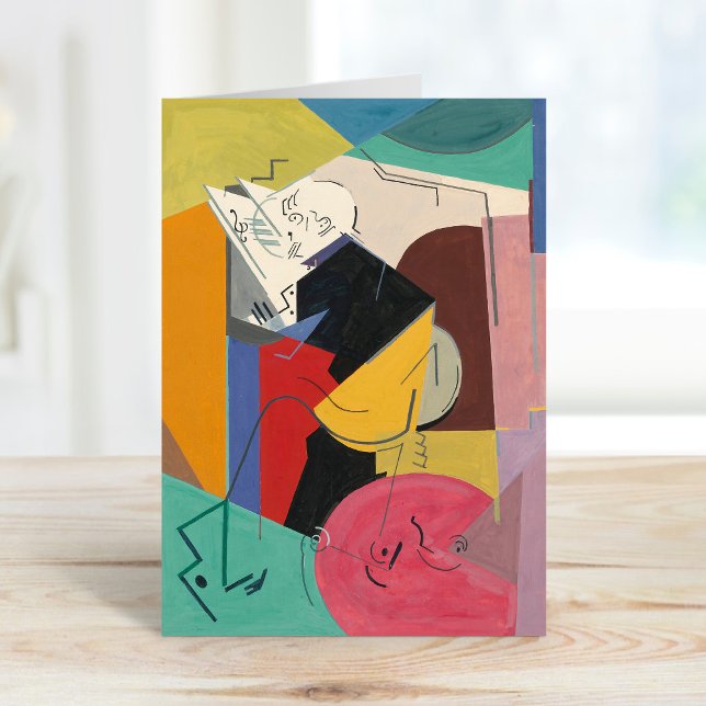 Portrait von Florent Schmitt | Albert Gleizes Karte (Von Creator hochgeladen)