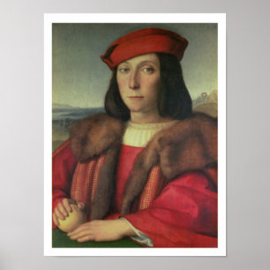 Portrait von Francesco della Rovere, Herzog von Ur Poster