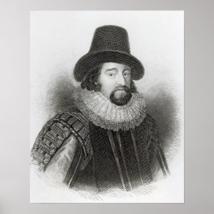 Portrait von Francis Bacon Poster