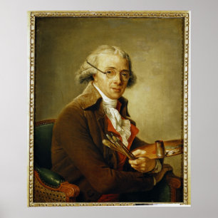 Portrait von Francois-Andre Vincent Poster