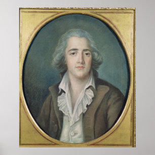 Portrait von Francois Rene Vicomte de 2 Poster