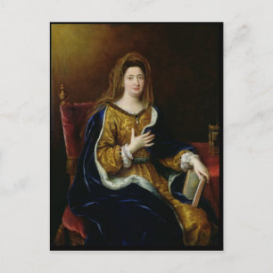 Portrait von Francoise d'Aubigne Marquise Postkarte