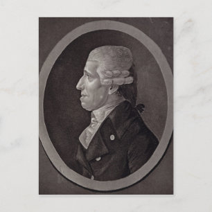 Portrait von Franz Joseph Haydn Postkarte