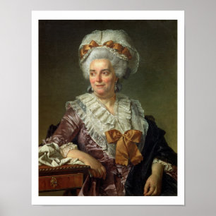 Portrait von Frau Charles-Pierre Pecoul, geb. Pota Poster