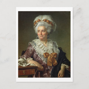 Portrait von Frau Charles-Pierre Pecoul, geb. Pota Postkarte