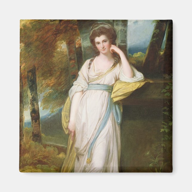 Portrait von Frau Henry Maxwell Magnet (Vorne)