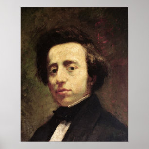 Portrait von Frederic Chopin 2 Poster