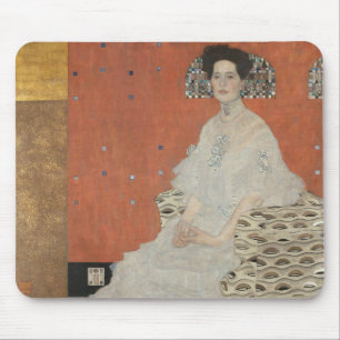 Portrait von Fritza Riedler von Gustav Klimt Mousepad