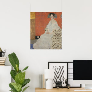 Portrait von Fritza Riedler von Gustav Klimt Poster