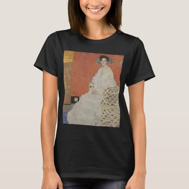 Portrait von Fritza Riedler von Gustav Klimt T-Shirt (Vorderseite)