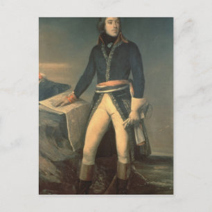 Portrait von General Louis-Lazare Hoche Postkarte