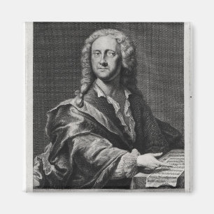 Portrait von Georg Philipp Telemann Magnet
