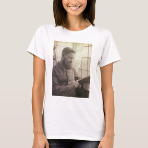 Portrait von George Bernard Shaw (1856-1950) als Y T-Shirt