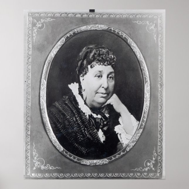 Portrait von George Sand Poster (Vorne)