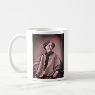 Portrait von George Sand von Nadar Kaffeetasse