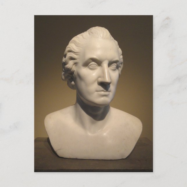 Portrait von George Washington | 1828-30 Postkarte (Vorderseite)