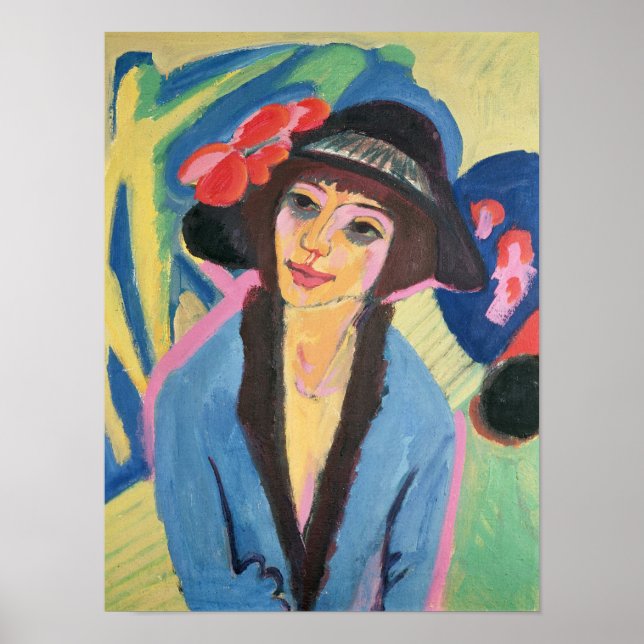 Portrait von Gerda Poster (Vorne)