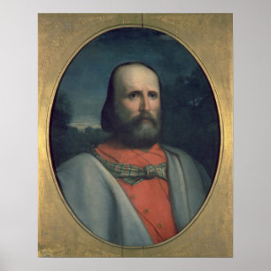 Portrait von Giuseppe Garibaldi 2 Poster
