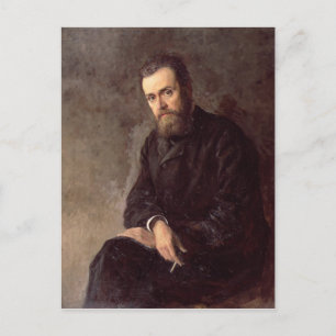 Portrait von Gleb I. Uspensky 1884 Postkarte