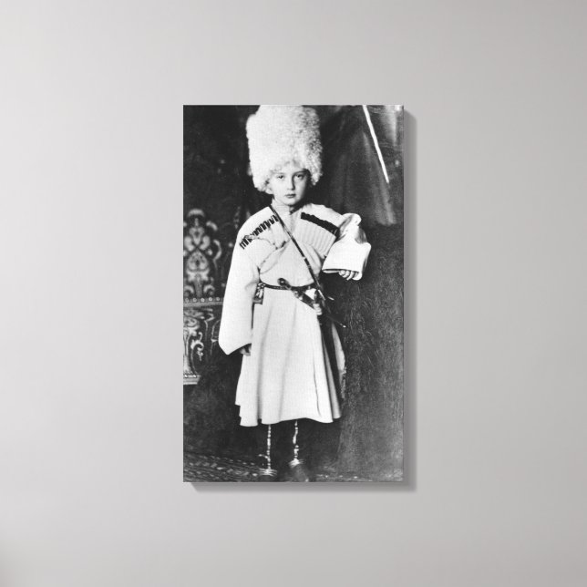 Portrait von Großherzog Nicholas Mikhailowitsch Leinwanddruck (Vorderseite)