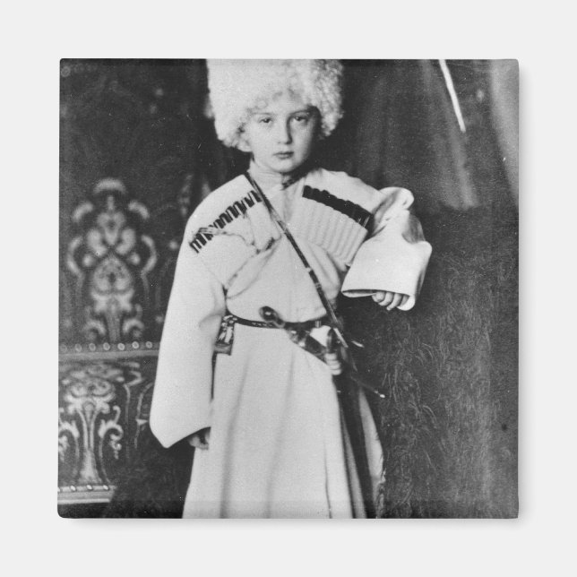 Portrait von Großherzog Nicholas Mikhailowitsch Magnet (Vorne)