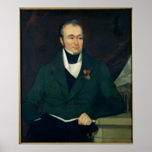 Portrait von Guillaume Dupuytren Poster