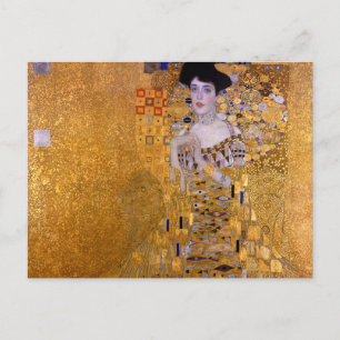 Portrait von Gustav Klimt Postkarte