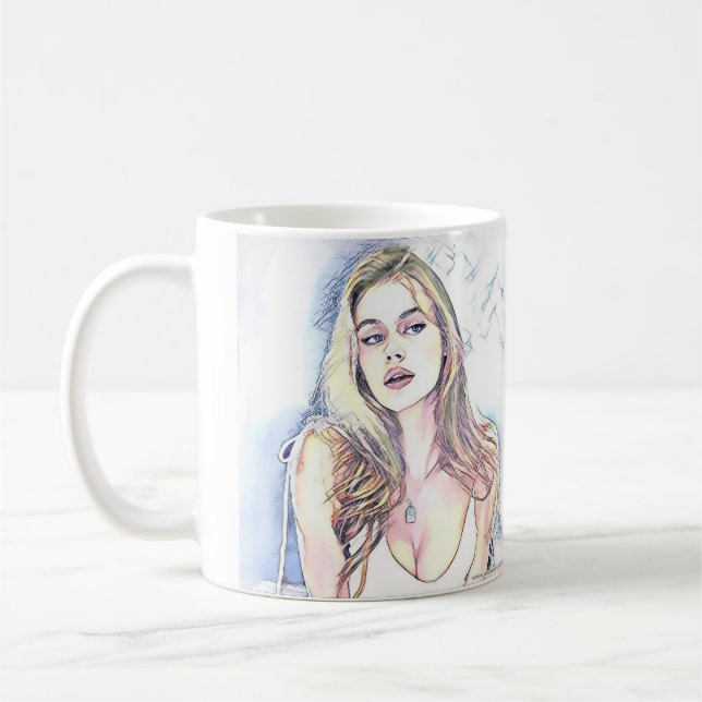 Portrait von Hailey Kaffeetasse (Links)