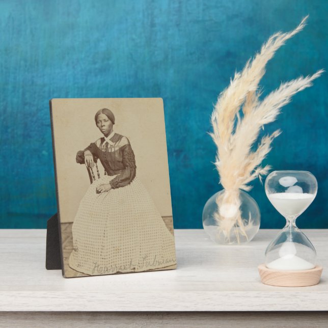 Portrait von Harriet Tubman | 1868-69 Fotoplatte (Seite)