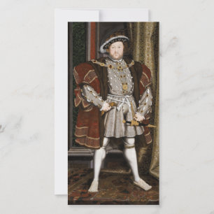 Portrait von Heinrich VIII (Hans Holbein der Jünge Karte
