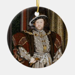 Portrait von Heinrich VIII (Hans Holbein der Jünge Keramik Ornament