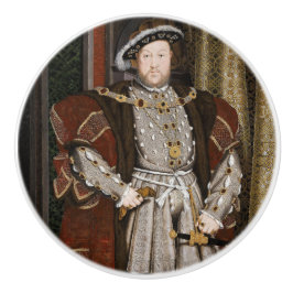Portrait von Heinrich VIII (Hans Holbein der Jünge Keramikknauf