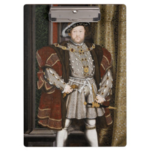 Portrait von Heinrich VIII (Hans Holbein der Jünge Klemmbrett