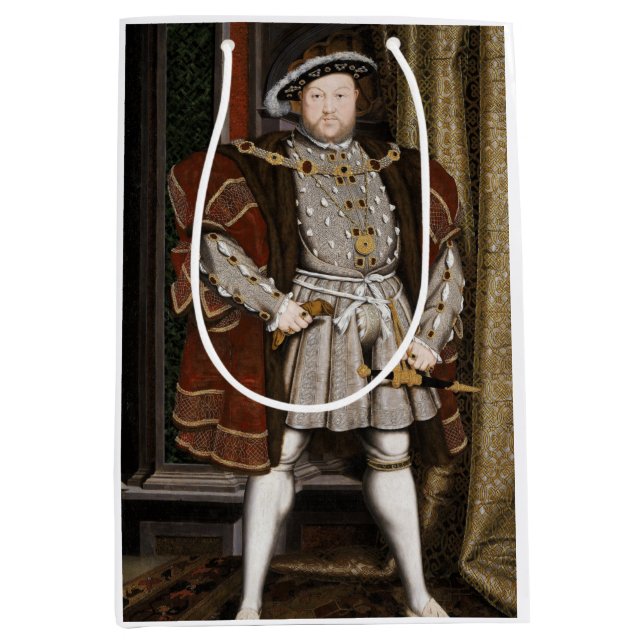 Portrait von Heinrich VIII (Hans Holbein der Jünge Mittlere Geschenktüte (Vorderseite)