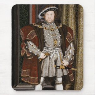 Portrait von Heinrich VIII (Hans Holbein der Jünge Mousepad