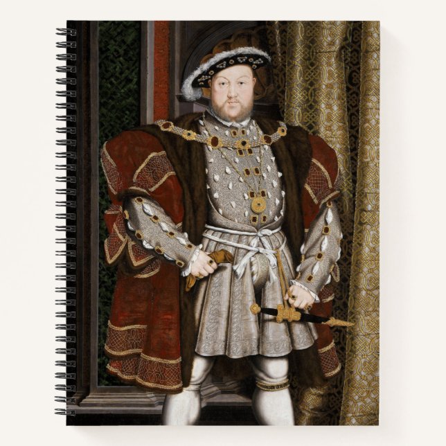 Portrait von Heinrich VIII (Hans Holbein der Jünge Notizbuch (Vorderseite)
