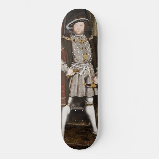Portrait von Heinrich VIII (Hans Holbein der Jünge Skateboard (Vorderseite)